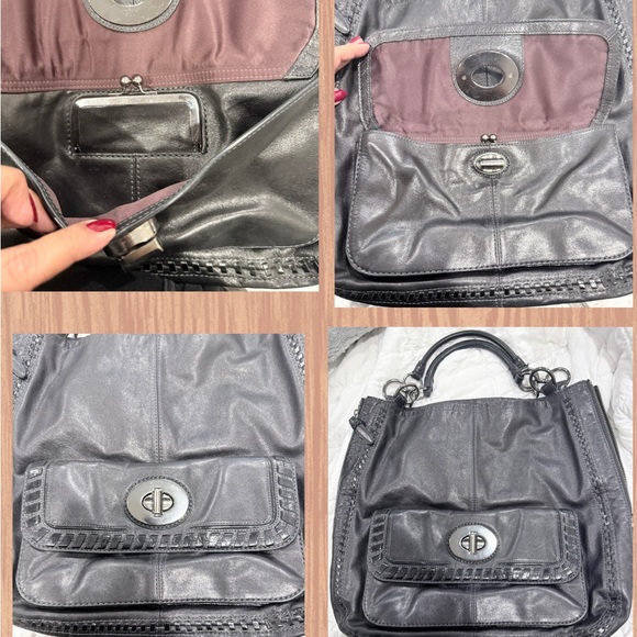 COACH 15995 Vintage DEVIN LEATHER SHOULDER BAG - Picture 8 of 13